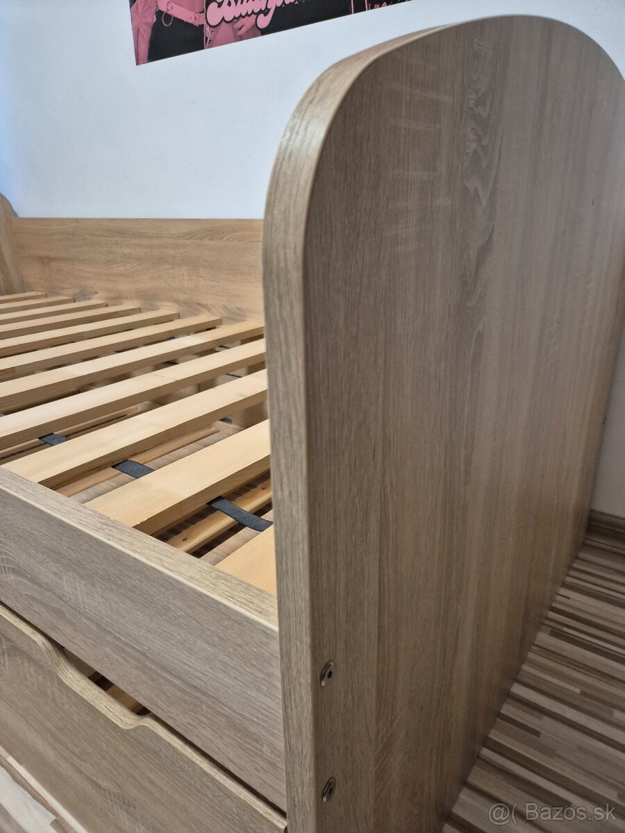 Postel Drevona dub bardolino Rea Golem - 2