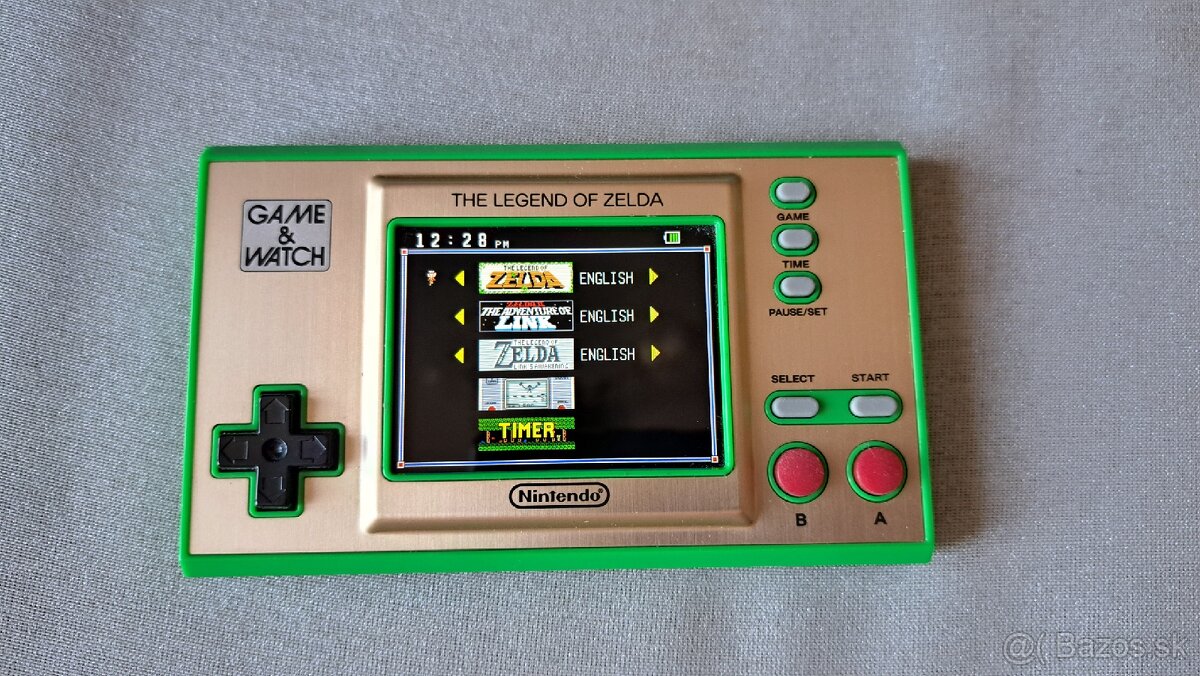 Nintendo Game and Watch Zelda - 64MB + SD Upgrade - 2