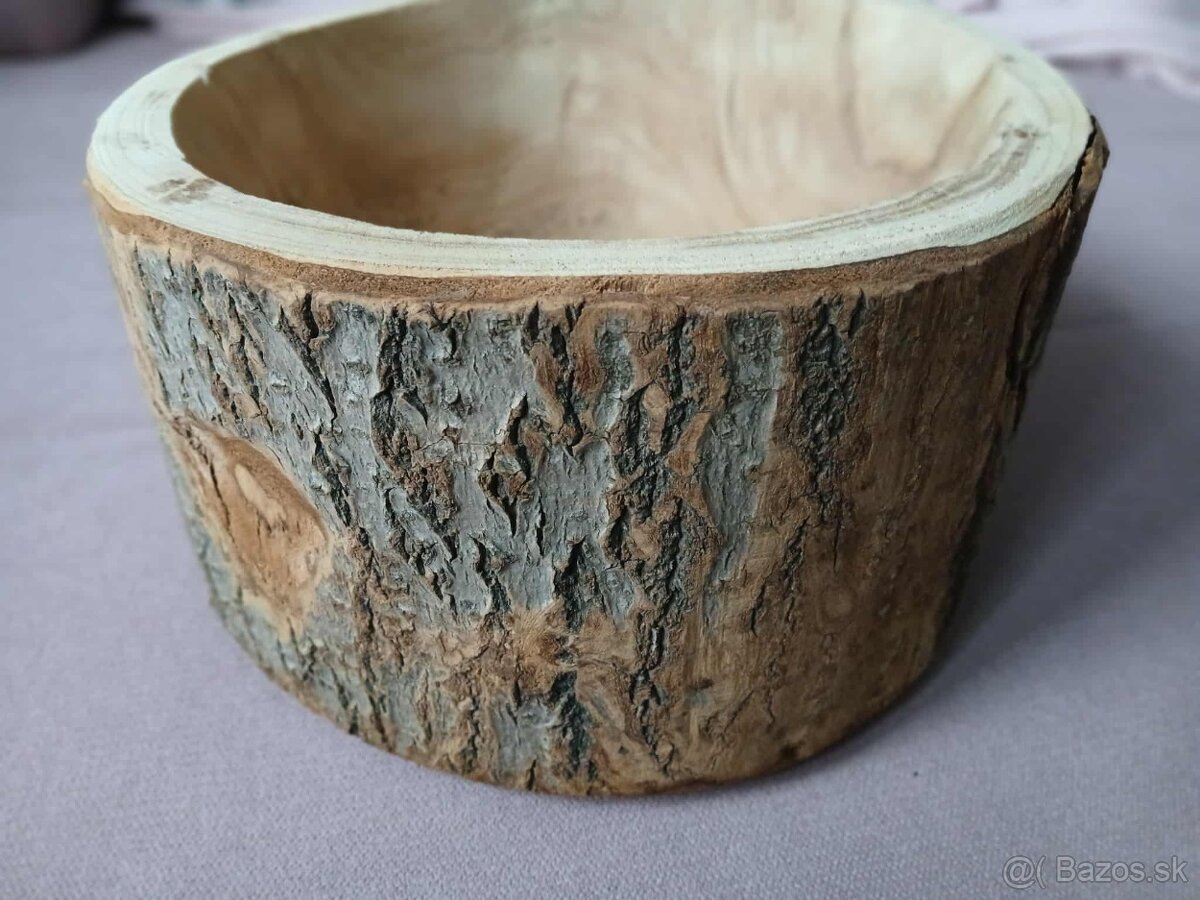 Drevená nádoba veľká - 2