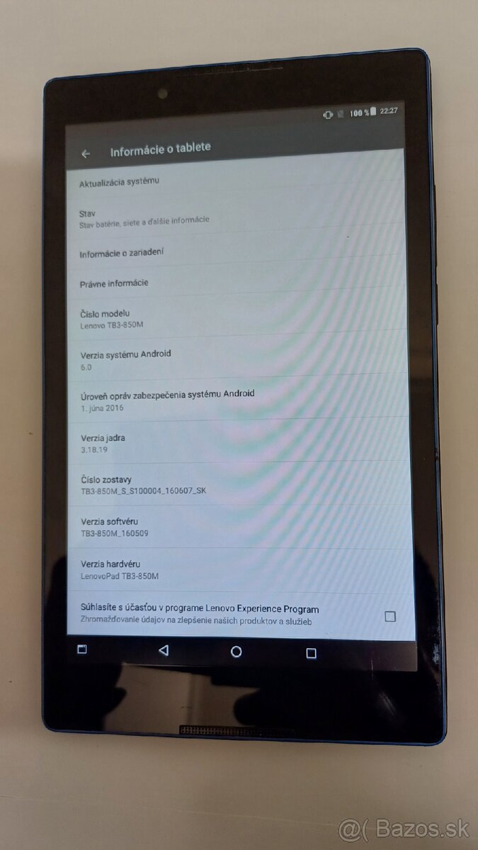 Predám Tablet LenovoPad 8" - 2