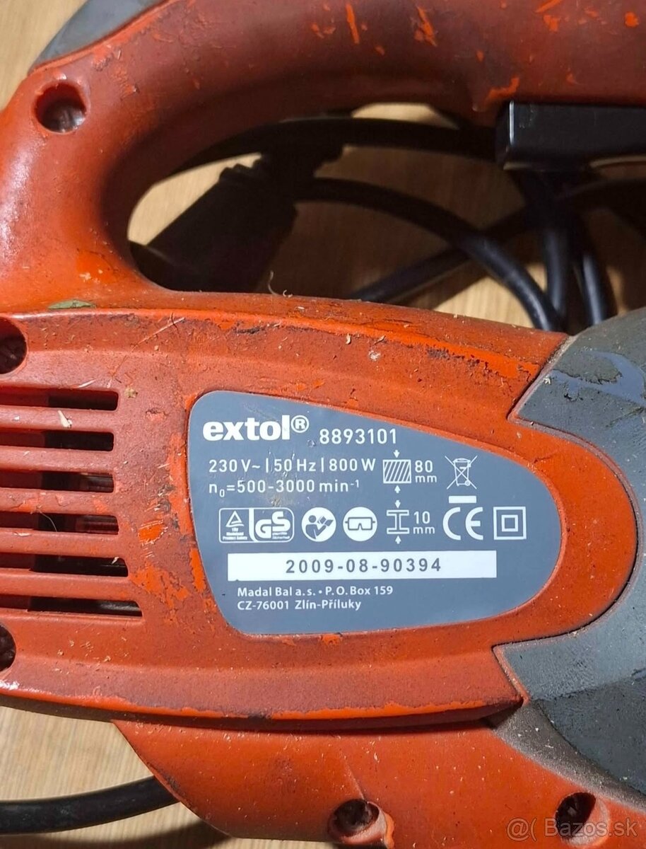 Priamočiara píla extol js800ld - 2