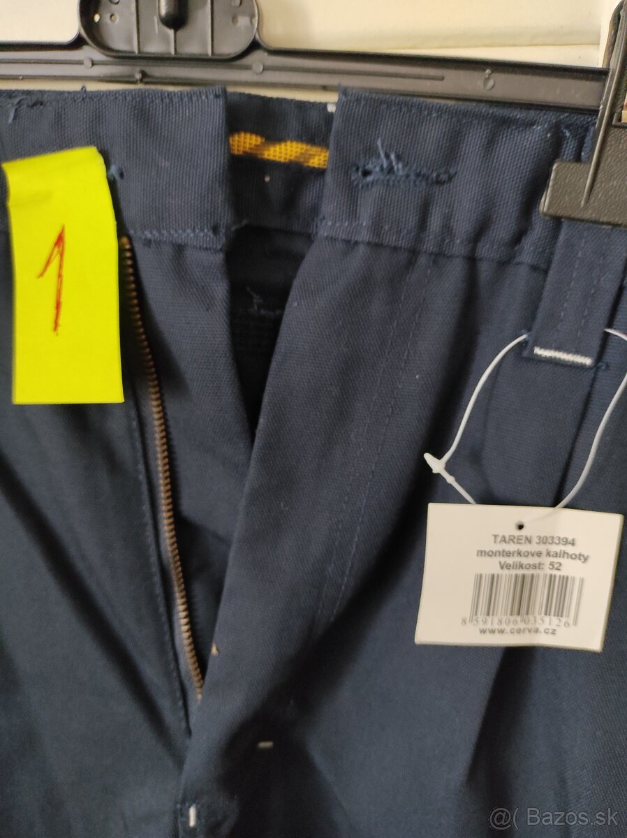 Pracovný odev -nohavice - 2