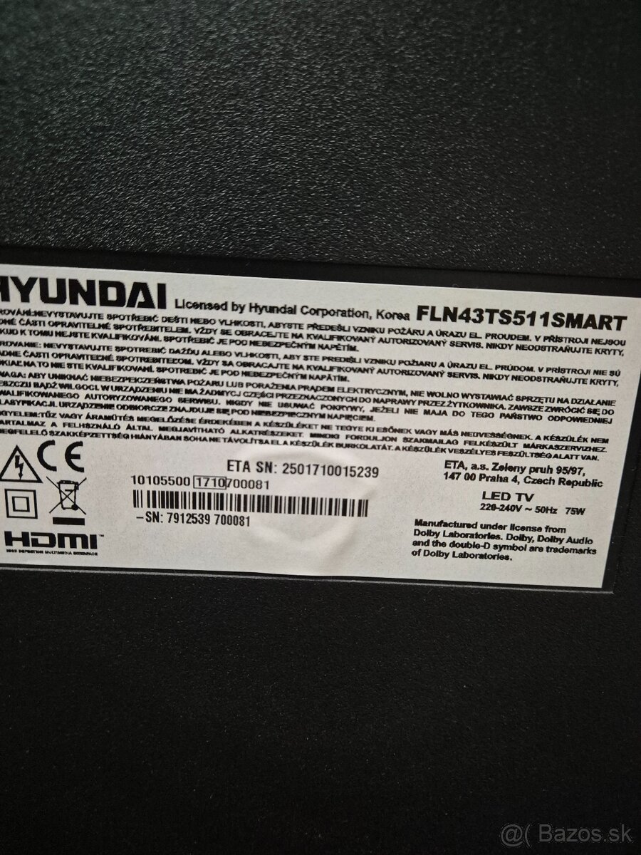 Televízor Hyundai - 2