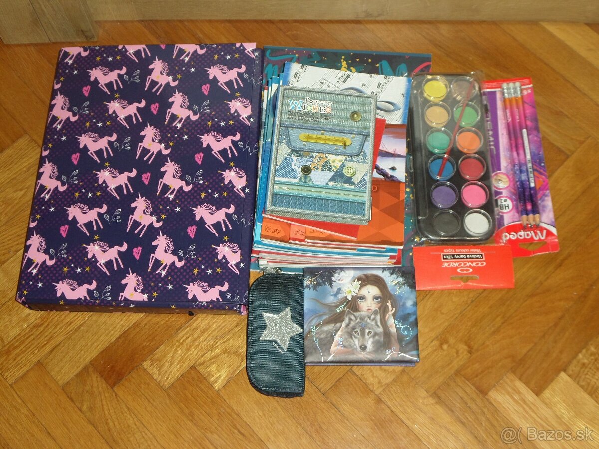 zošity,farby ceruzky,doska - 2