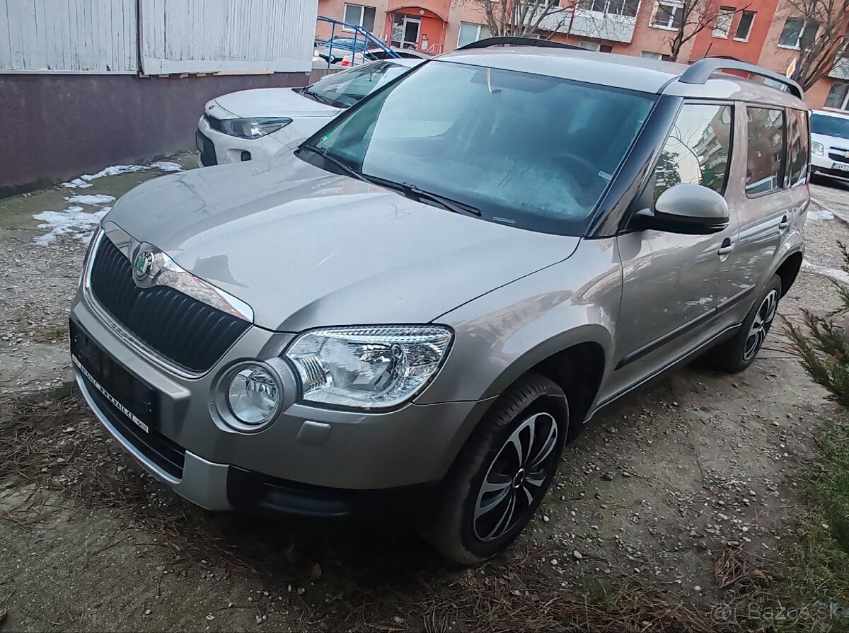 Skoda yeti 2.0 tdi 81kw 2013 - 2