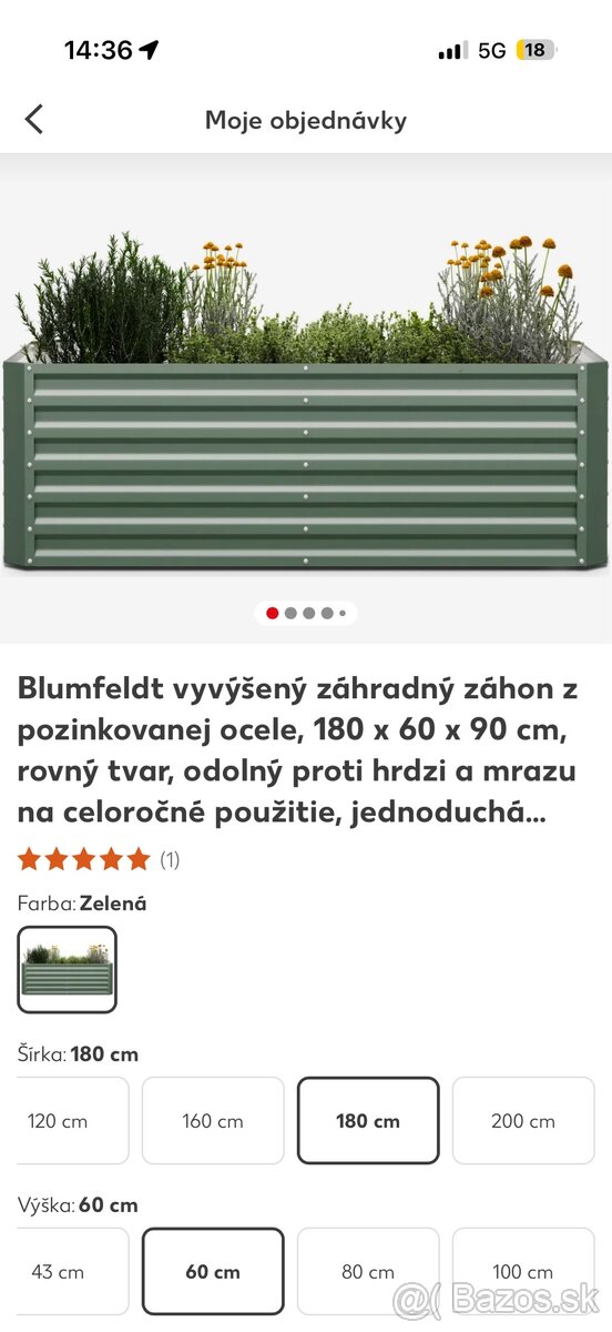 Vyvýšený zahon - 2