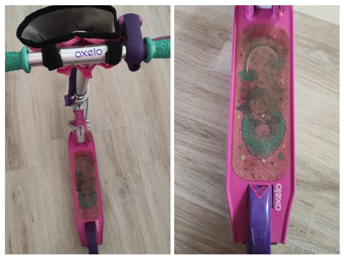 Detská kolobežka s blikajúcim kolesom - 2