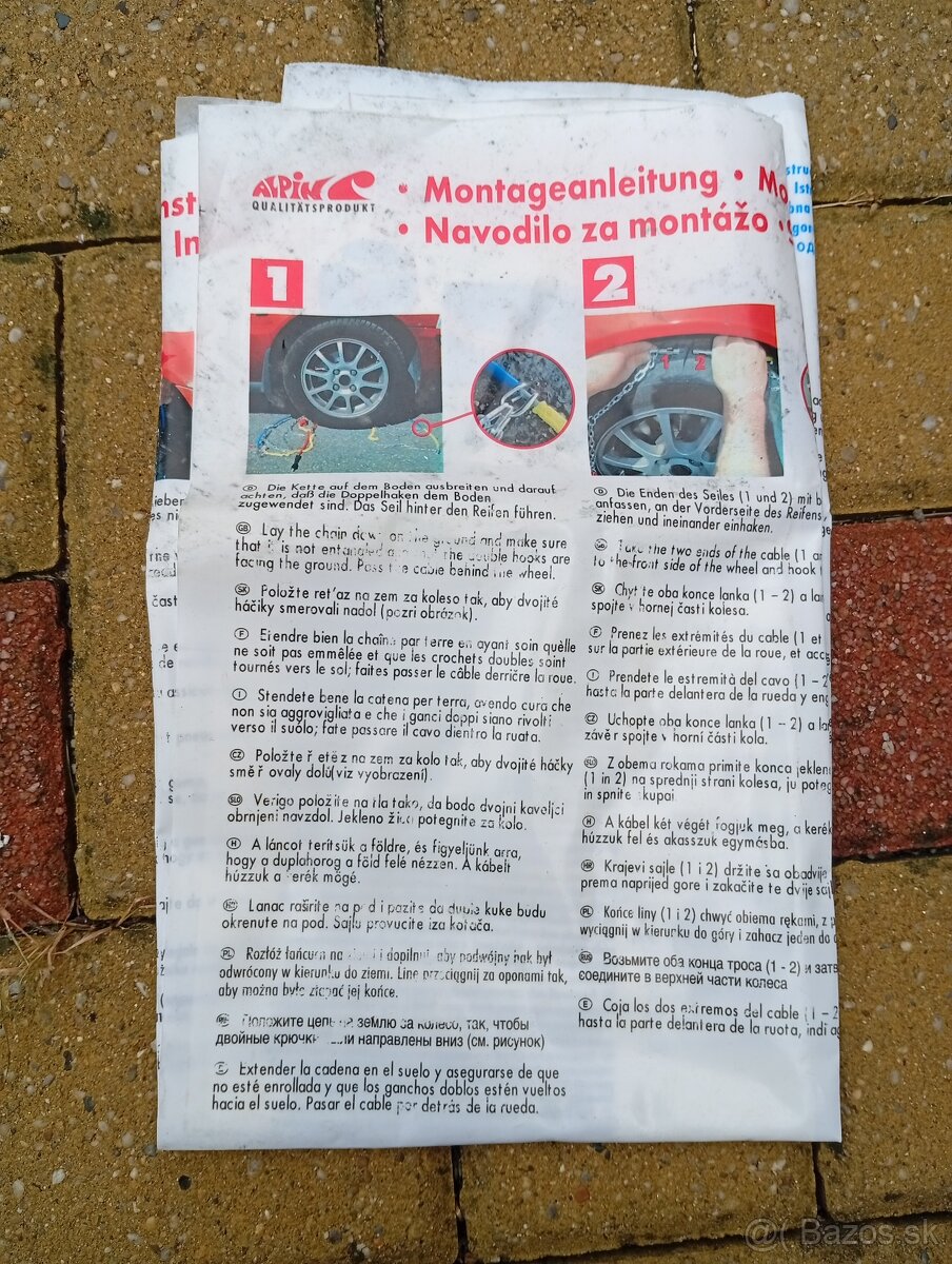 Snehové reťaze - 2