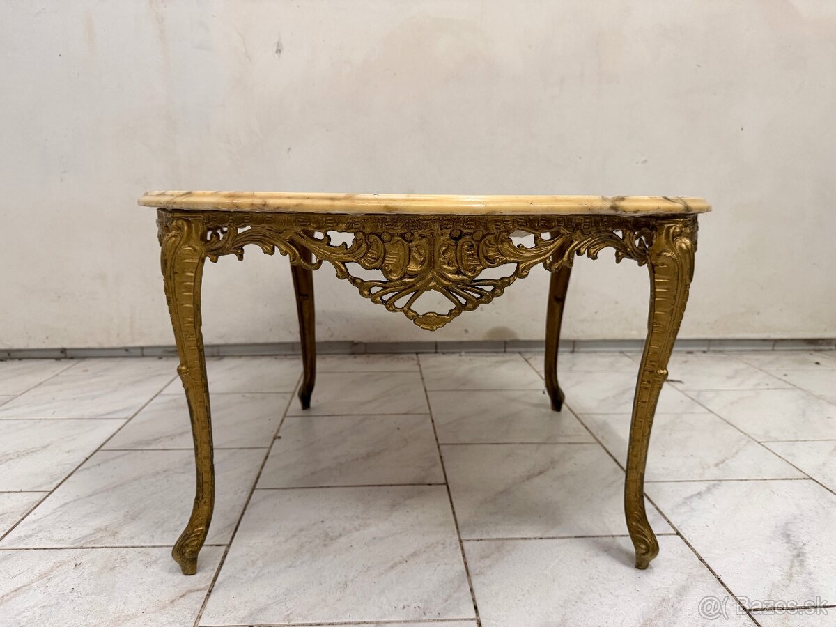 Starožitný mosazný stůl - 2