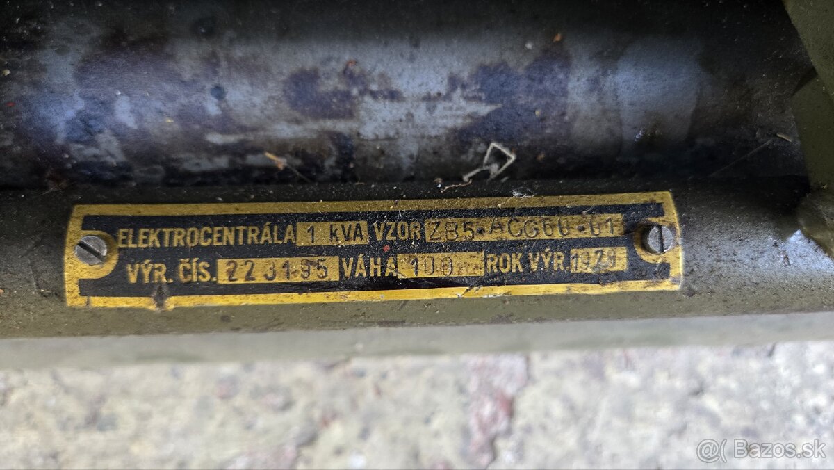 Vojenska elektrocentrala 1kW - 2