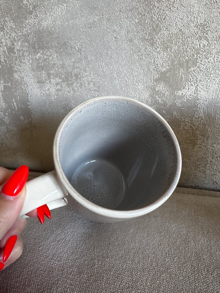 2× Scandi Home elegantná biela šálka – nový set - 2