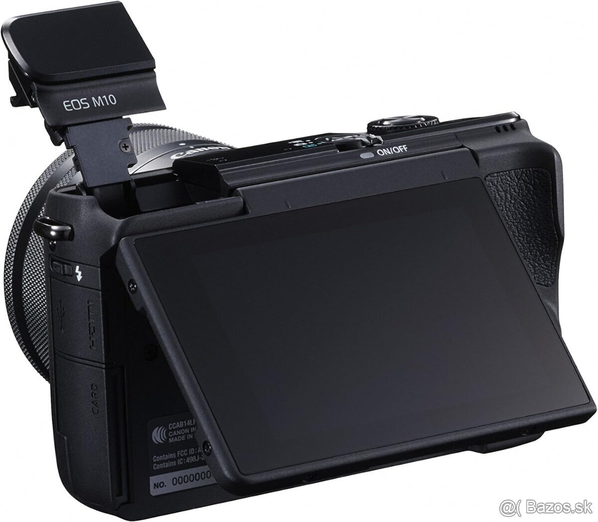 ✅CANON EOS M10, nový, uloženka, TOP, komplet✅ - 2