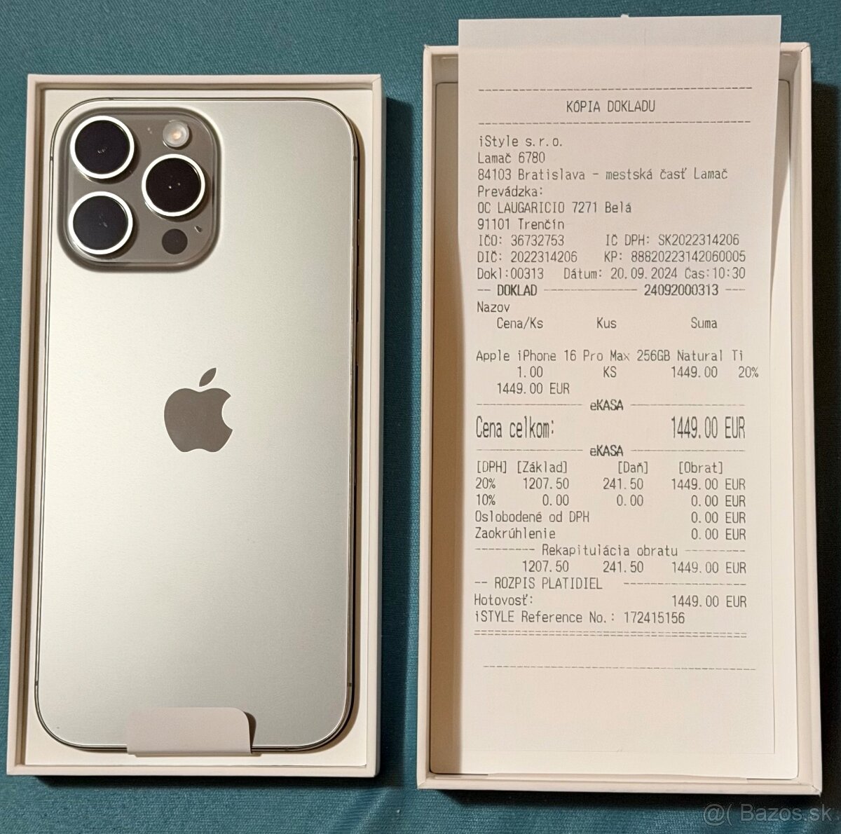 Apple iPhone 16 Pro Max 256GB Natural / SK - 2