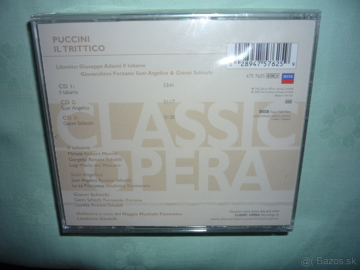 PUCCINI: IL TRITTICO - 2