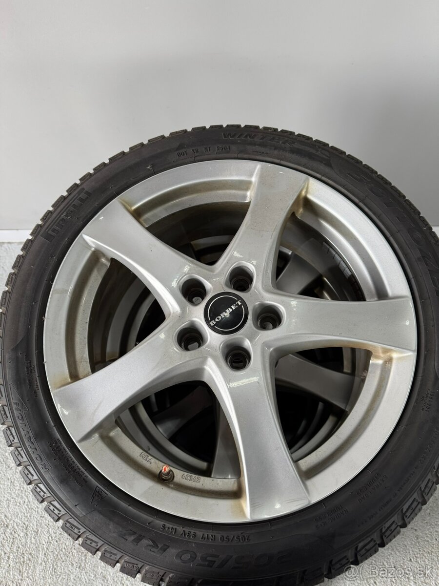 Pirelli Sottozero 3, 205/50 R17, 4x zimné 5x112 - 2