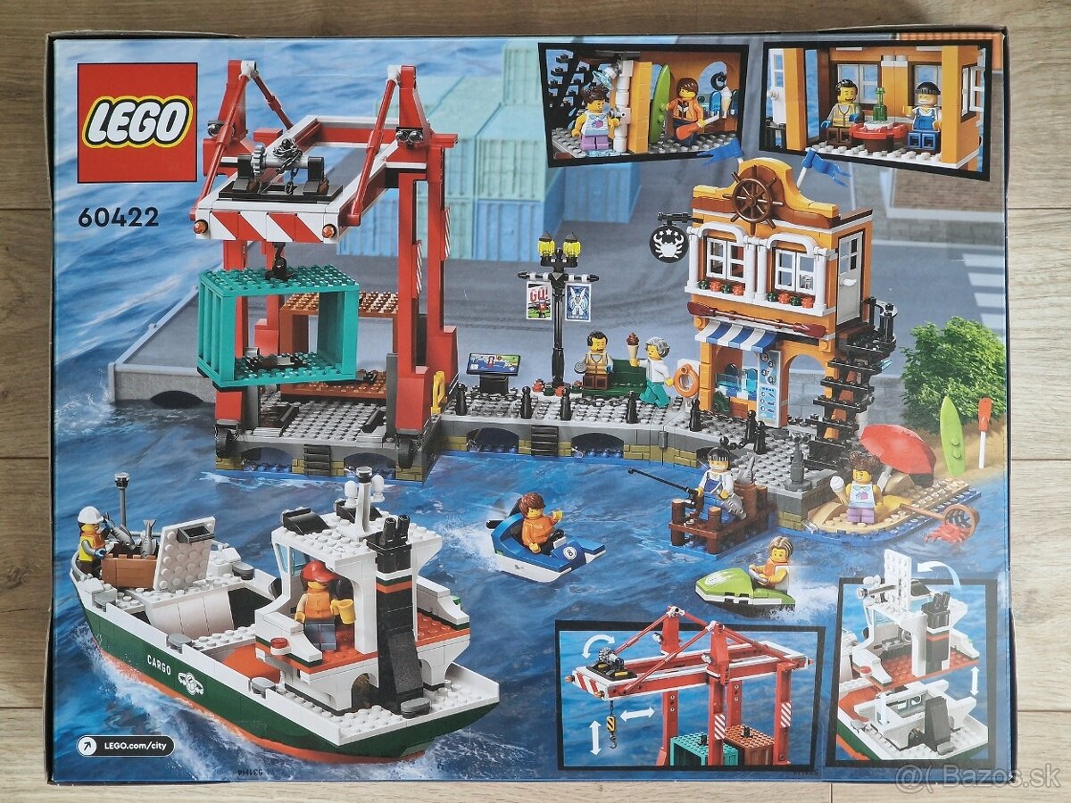 Lego City 60422 Prístav s nákladnou loďou - 2