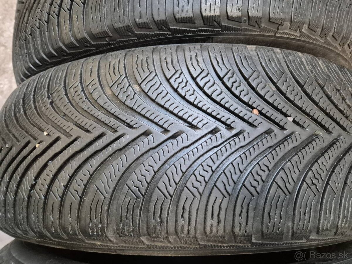 215/65 r17 zimné 4 ks MICHELIN dezén 5 mm - 2