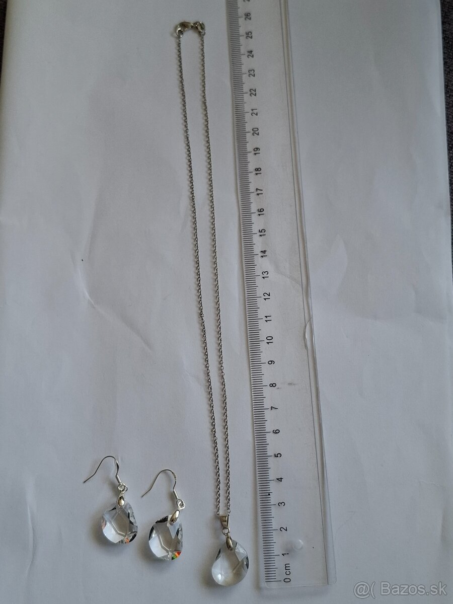 Strieborná sada šperkov - 2