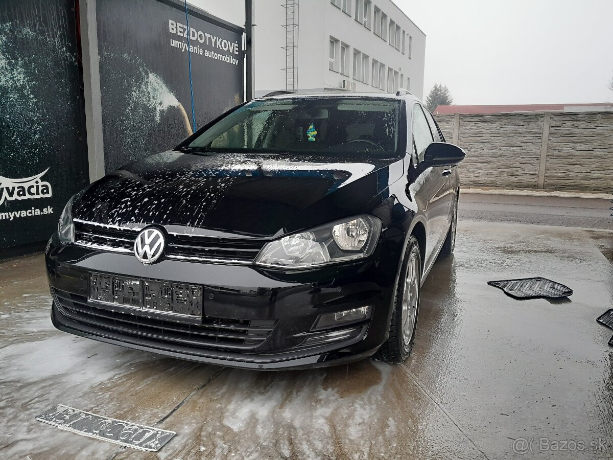 VW GOLF 7 COMBI 1,6TDI 77KW 2015 - 2
