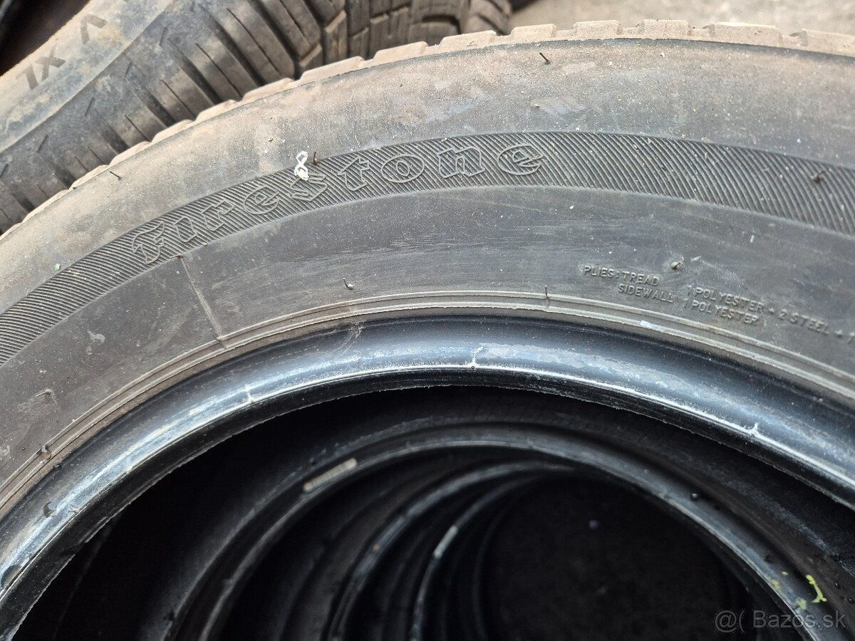Predam letne pneu 4x 225/60R17 Firestone - 2