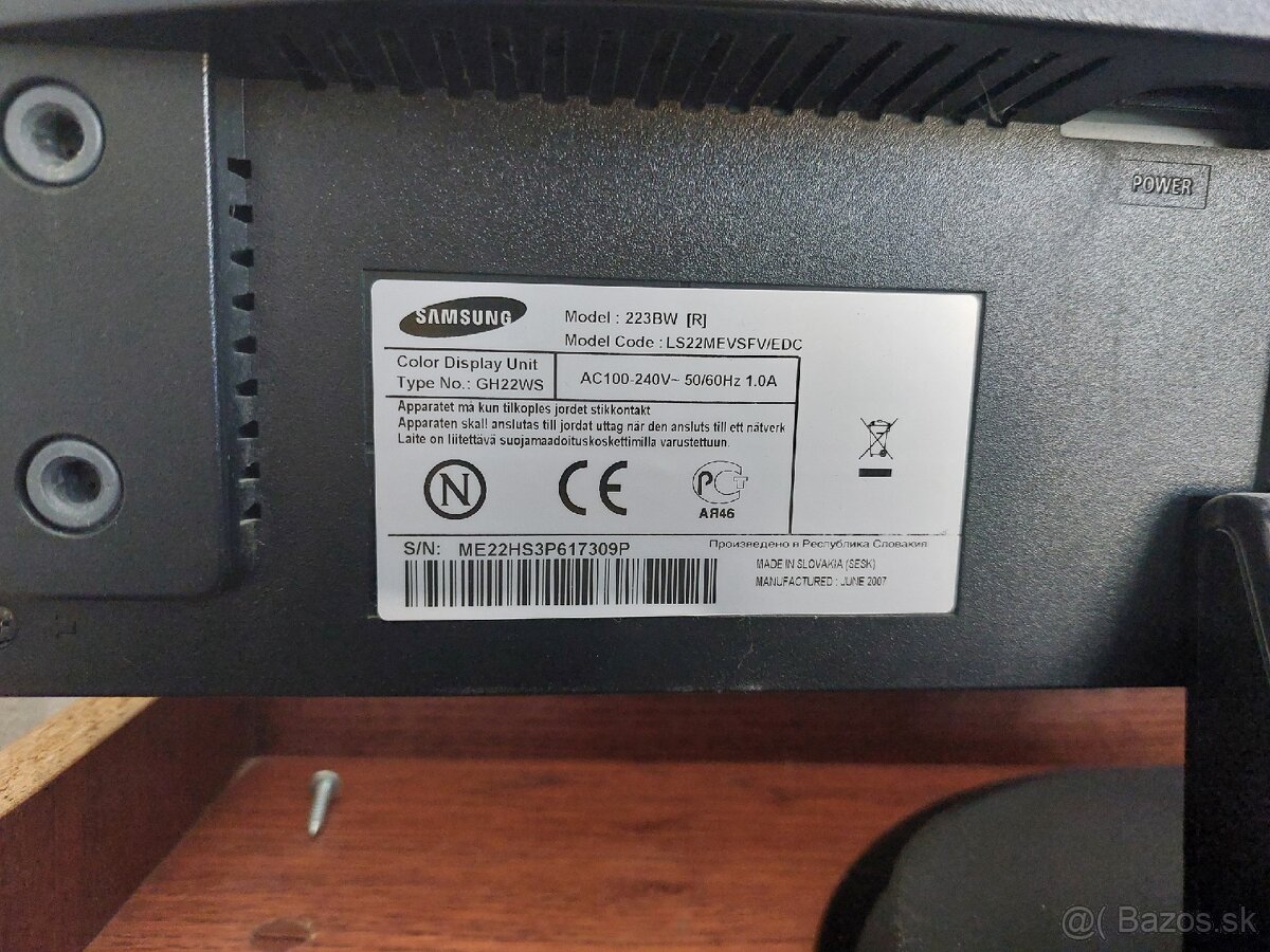 Monitor Samsung 223BW - 2