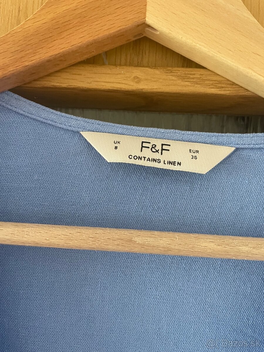 Modrá košeľa s mašličkami - 2