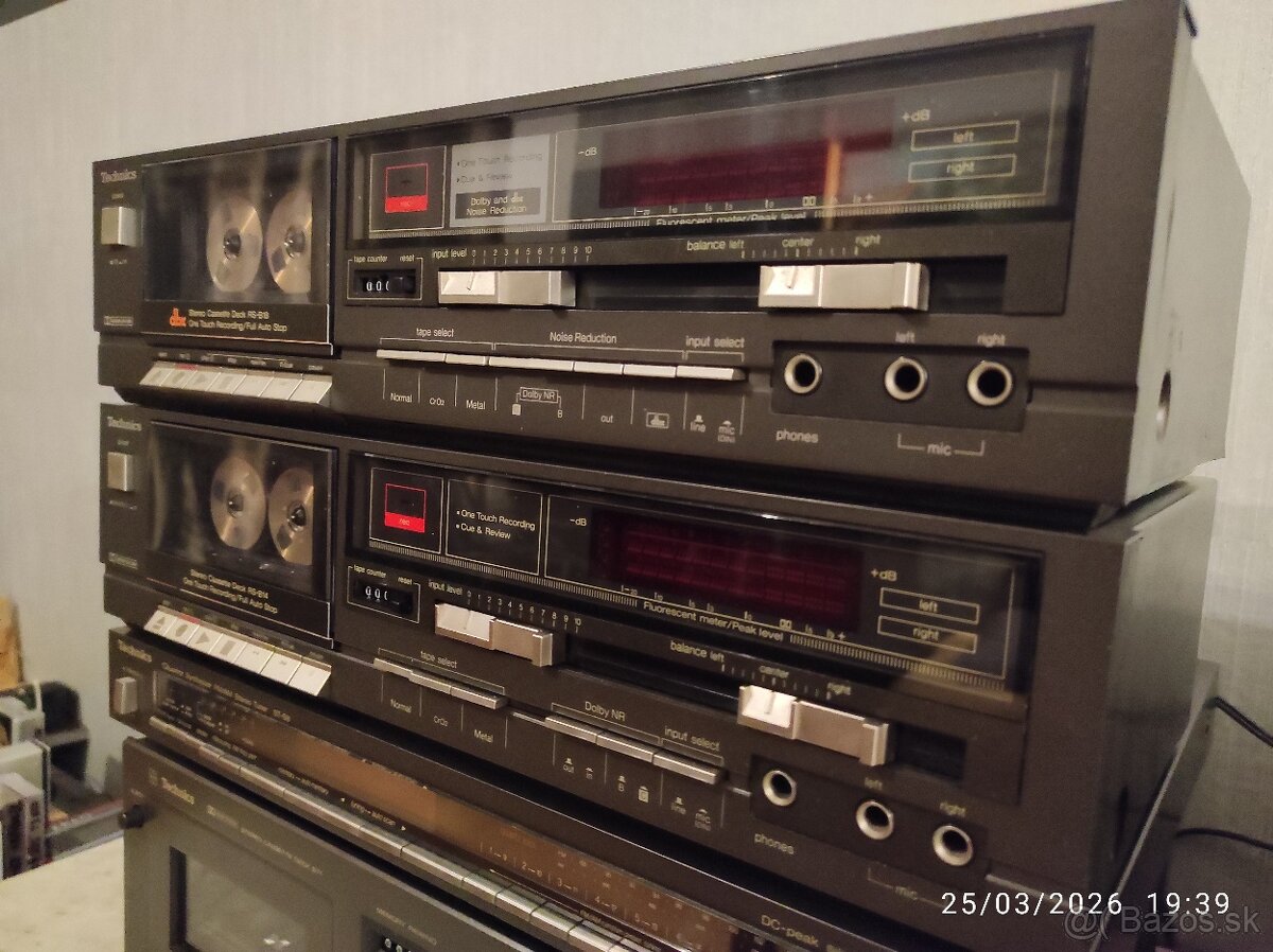 TECHNICS CASSETTE DECK RS 14, 18 TOP - 2