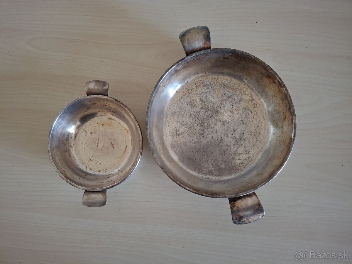 Alpakové misky - 2