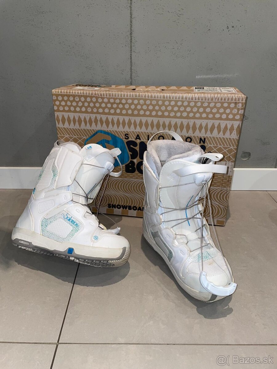 Predám snowboardovú súpravu – snowboard + topánky - 2