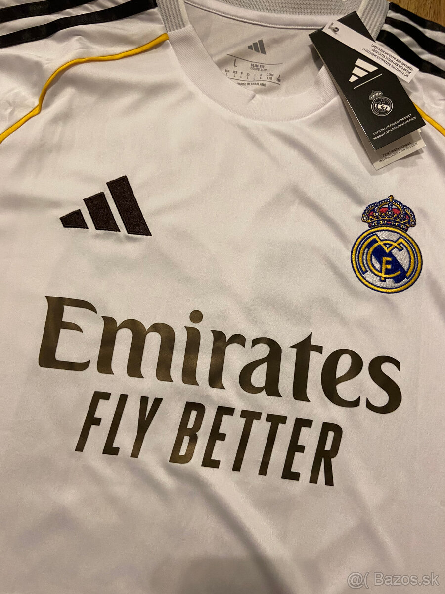 Real Madrid dres Mbappé 10 – LaLiga – veľkosti M a L – nový - 2