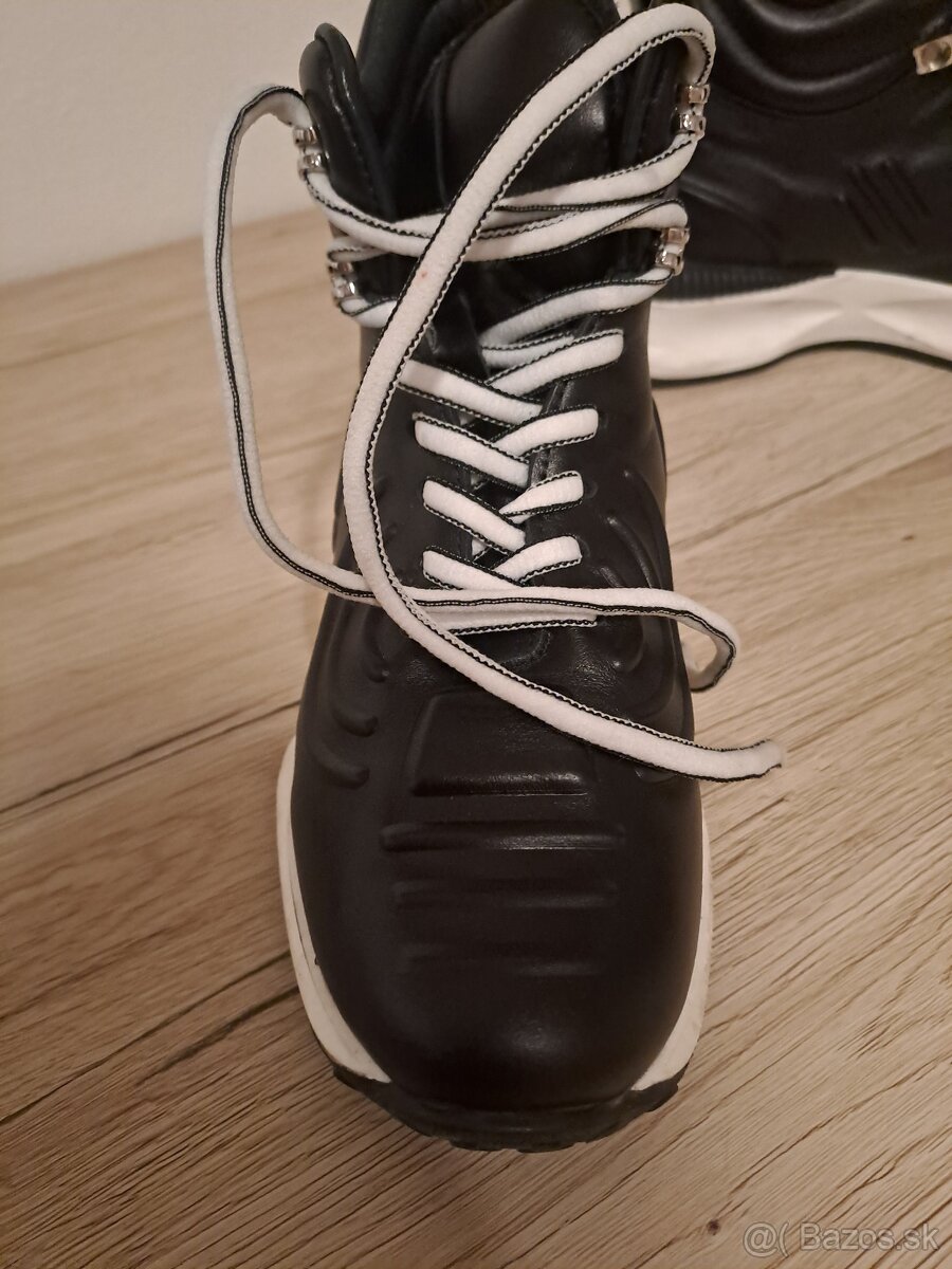 ETIMEĒ dámske štýlové členkové tenisky - čierne č. 37 - 2