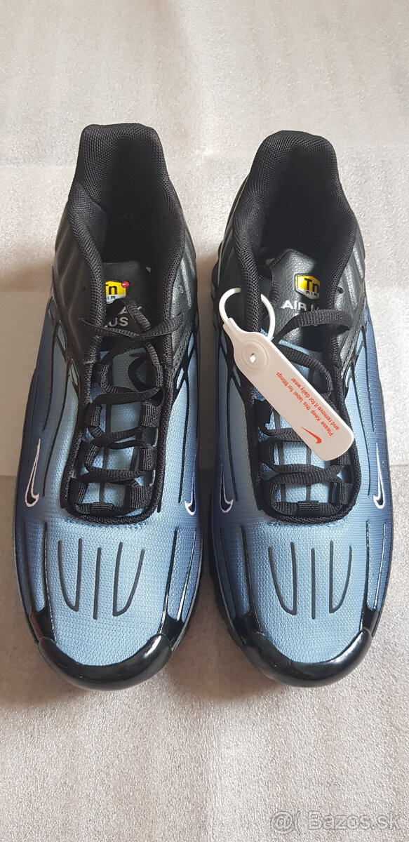 NIKE TN TUNED AIR NEON BLUE BLACK. - 2