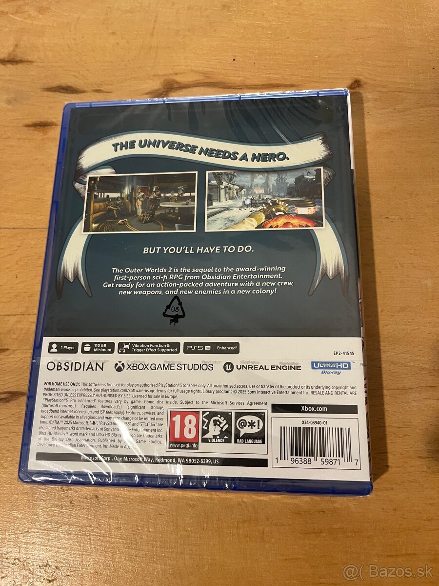 The Outer Worlds 2 – PS5 – nová, zabalená - 2