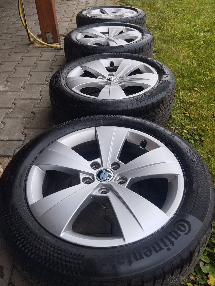 5x112 R17 Originál Škoda Superb 3 - 2