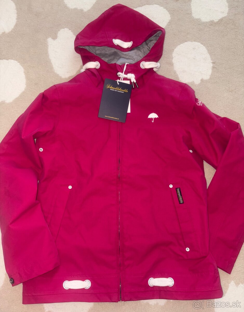 Bunda Schmuddelwedda v.S farba malinová s visačkou - 2