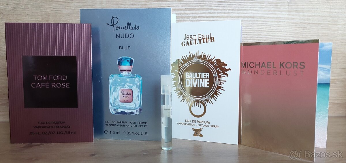 Vzorky parfémov - 2