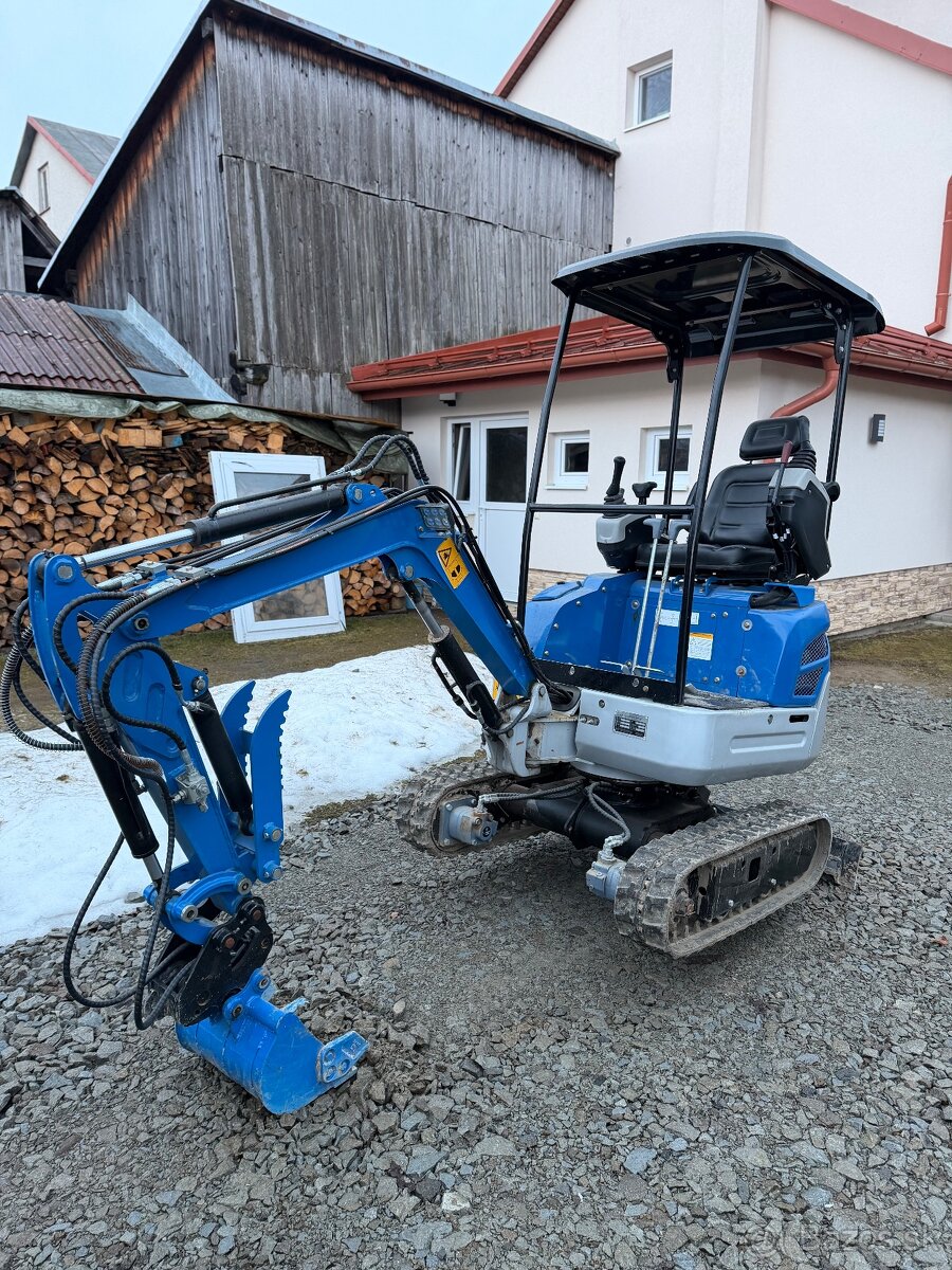 Minibager 1.3T Kubota motor - 2