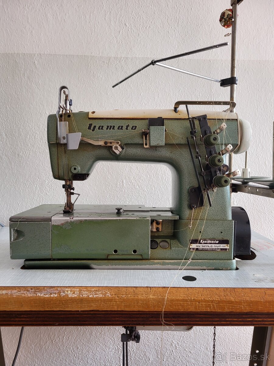 Predám Yamato dvojihlový profi šijací stroj - 2