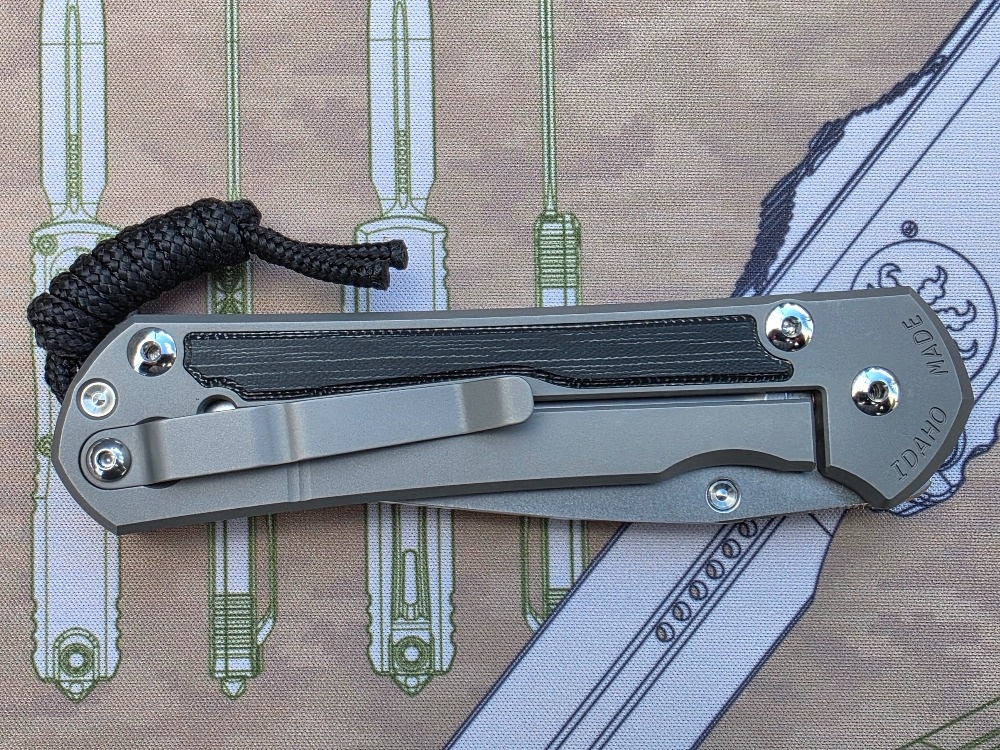 CRK Large Sebenza 31 Black Micarta - 2