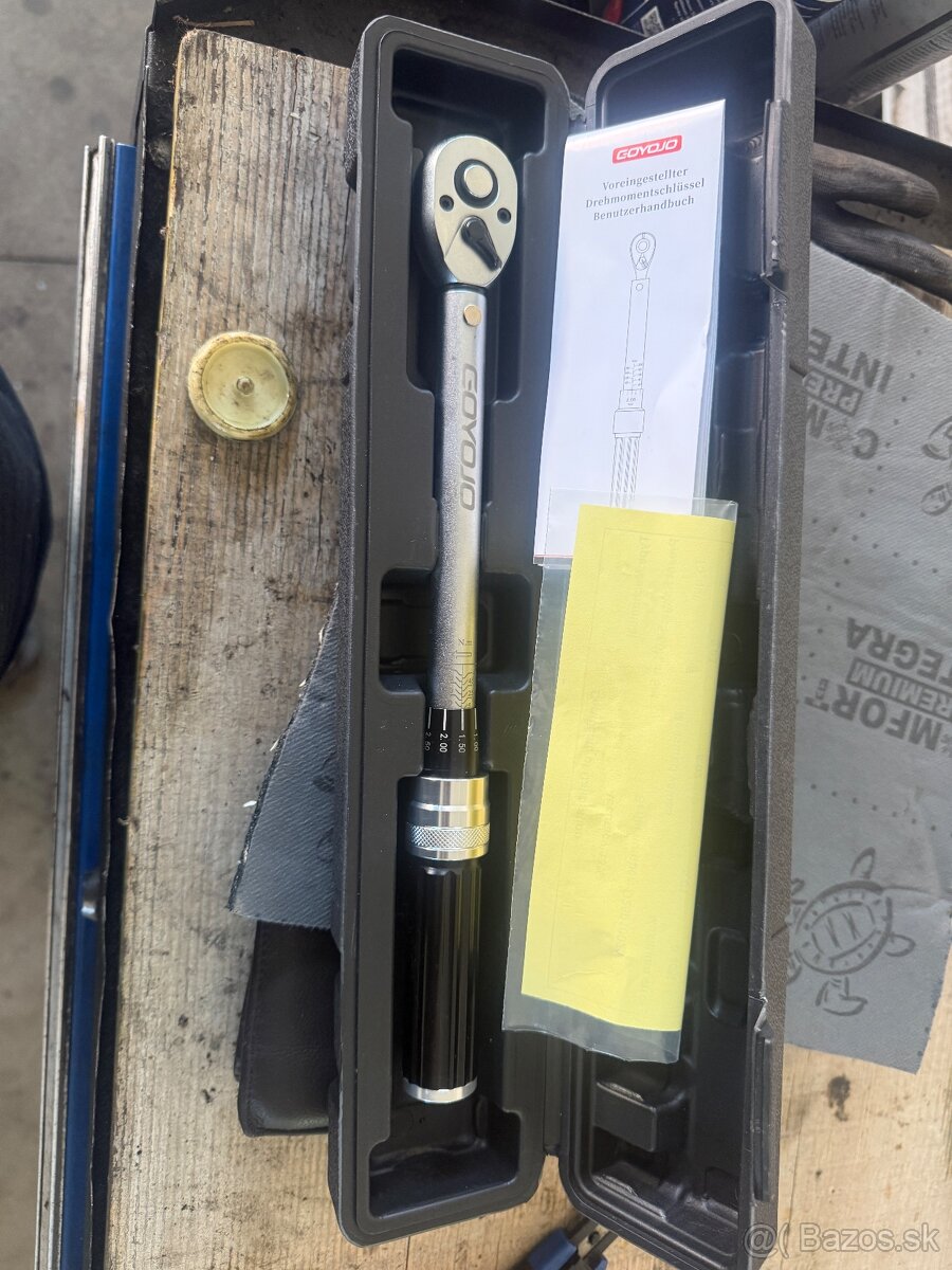 Momentovy kluc 3/8 5-60nm - 2