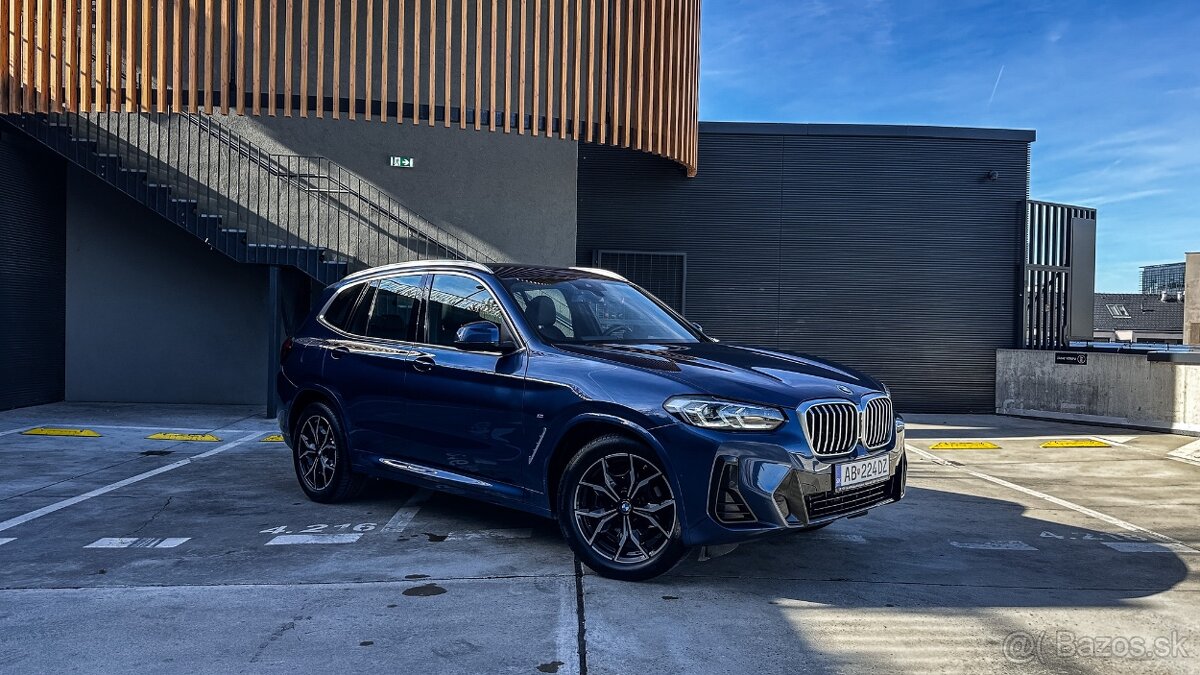 BMW X3 20i xDrive M Sport (185 k) – 28 000 km – 1. majiteľ - 2