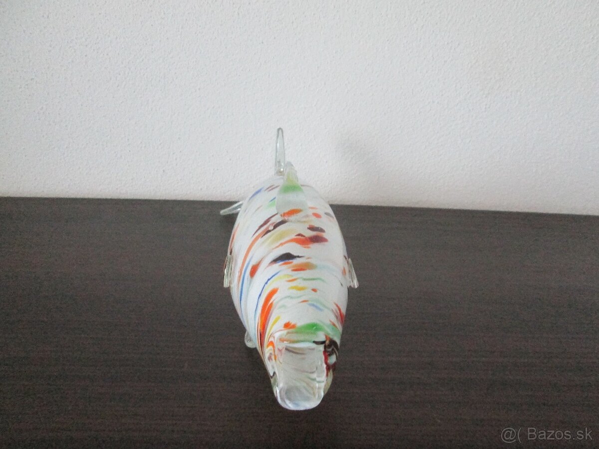 hutné sklo - ryba - 2
