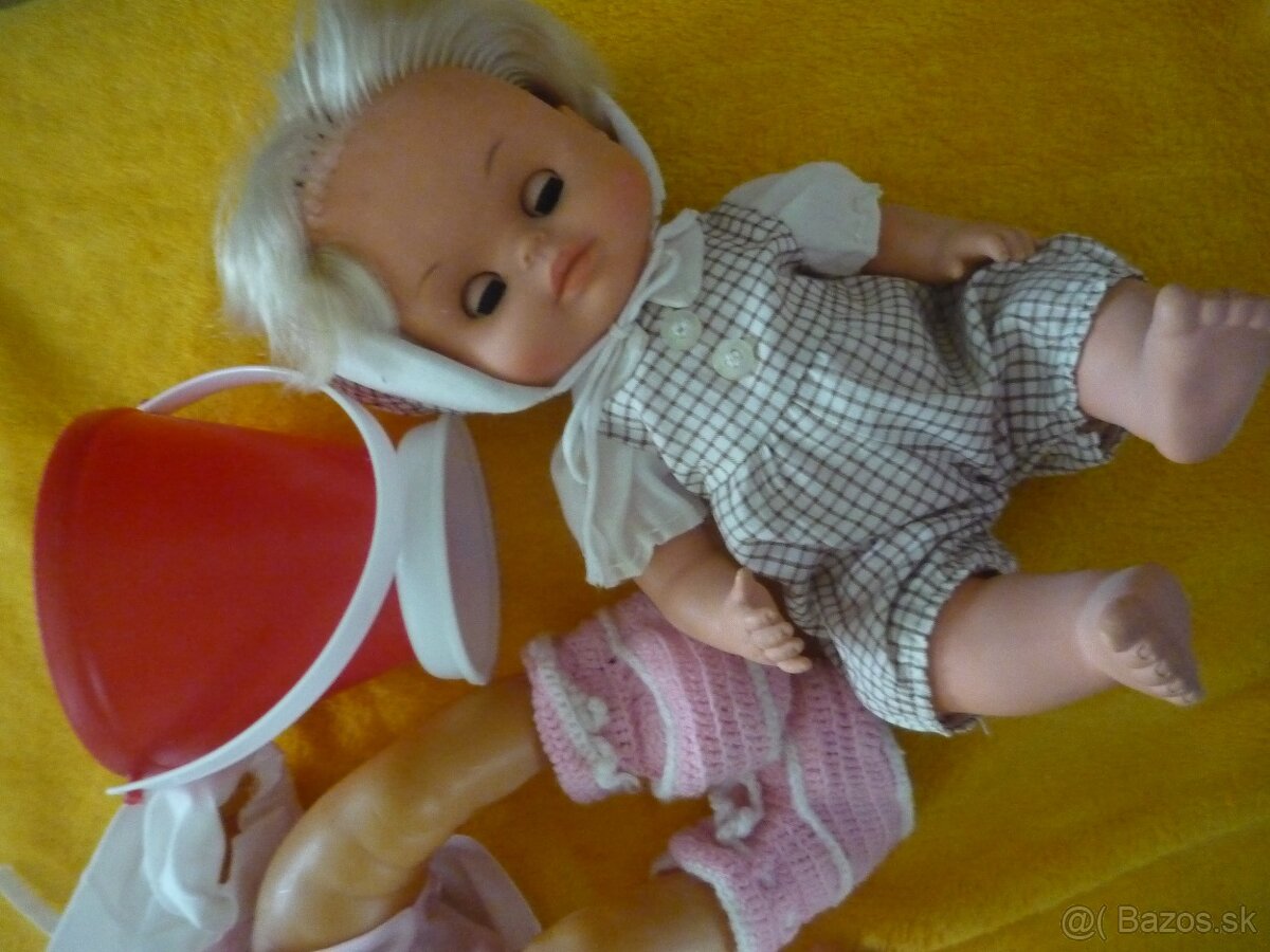 Retro staré hračky - bábiky. - 2