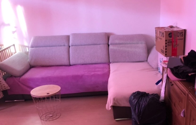 Darujem za odvoz – rozkladací gauč s úložným priestorom (Ho - 2