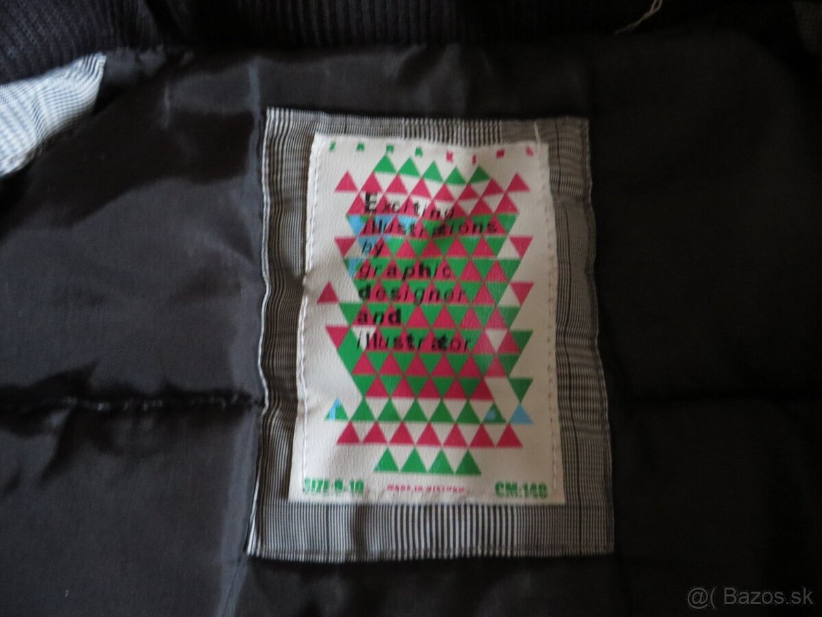 Zimná chlapčenská bunda - veľ. 140/146 - ZARA - 2