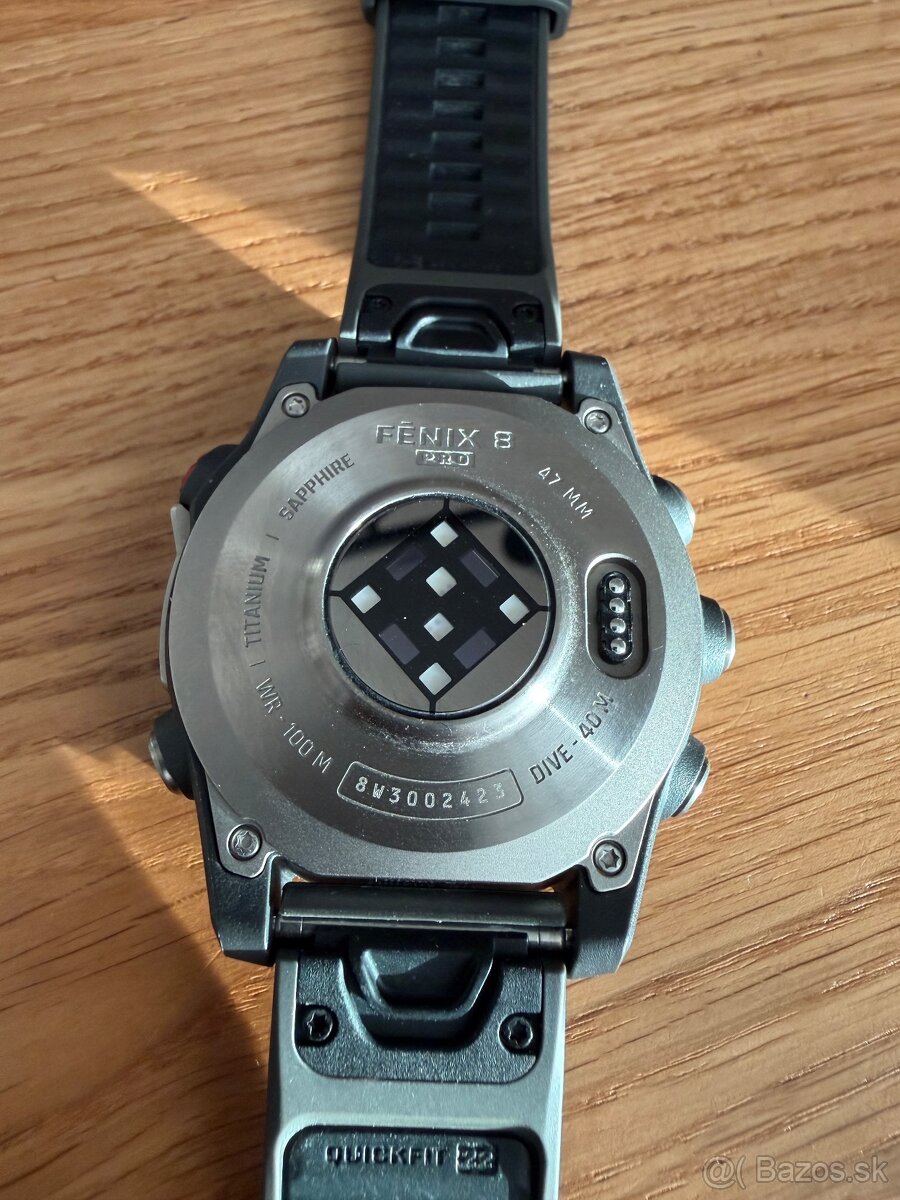 Garmin Fenix 8 Pro, Titanium sapphire 47mm - 2