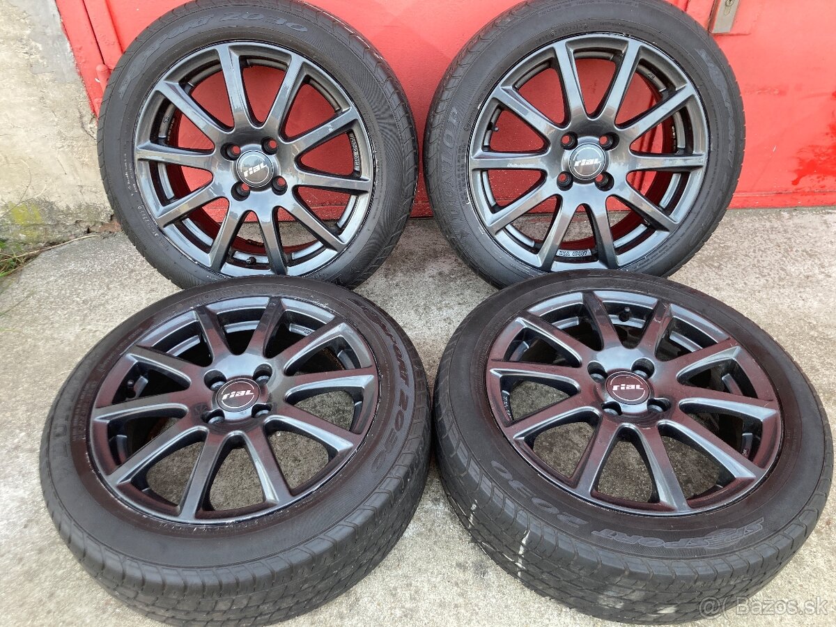 RIAL Milano R16" 4x100 - Top stav - 2