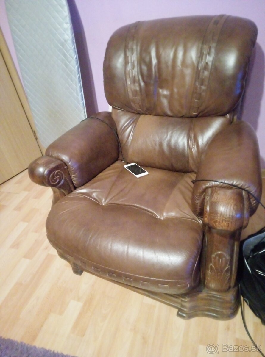 Kožená sedacia súprava - 2