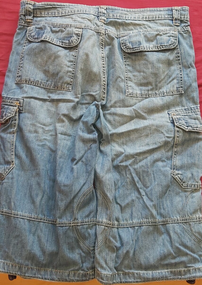 Pánske rifľové kraťasy - 2