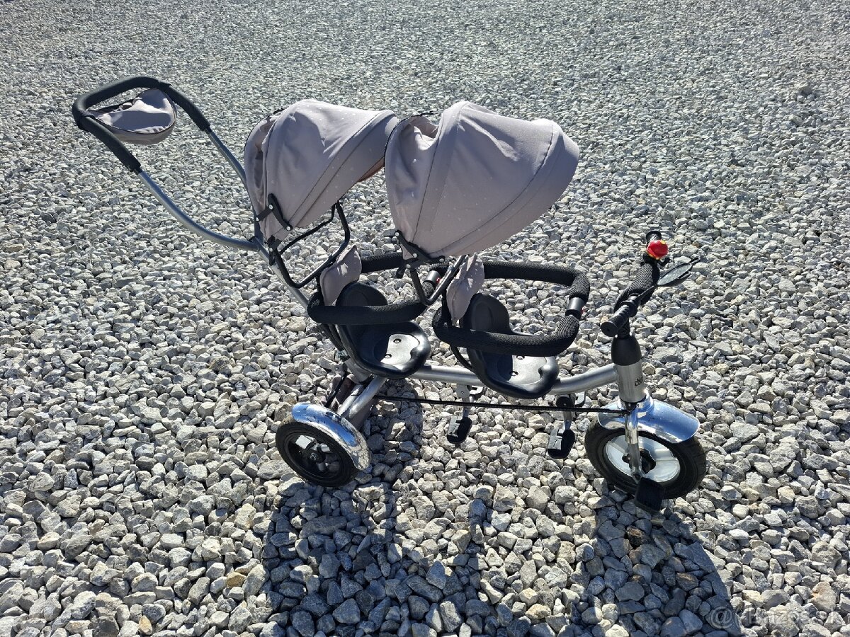 Chipolino trojkolka pre dvojčatá - 2